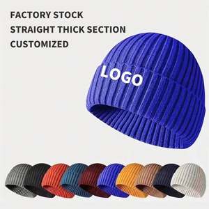 Gorros de Jacquard Personalizados, Gorras Bordadas con Logotipo, Lana de Cachemira Reciclada, Poliéster, Lazos, Patrón de Camuflaje - Product Image 2