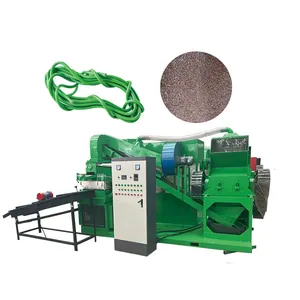 Máquina industrial de granulação de cobre seco, 300 kg/h, máquina de reciclagem de cabos de cobre, máquina de granulação de resíduos metálicos