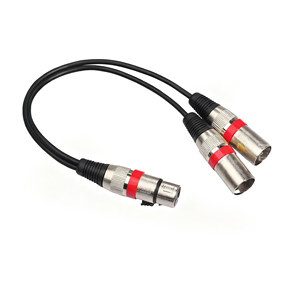 <span class=keywords><strong>2025</strong></span> Hot Bán 3-Pin <span class=keywords><strong>Xlr</strong></span> Nữ Để Dual Nam Cắm Y Splitter Kẽm Hợp Kim 0.3M Cáp Âm Thanh Cho Bộ Khuếch Đại Loa Headphone Mixer - Product Image 5