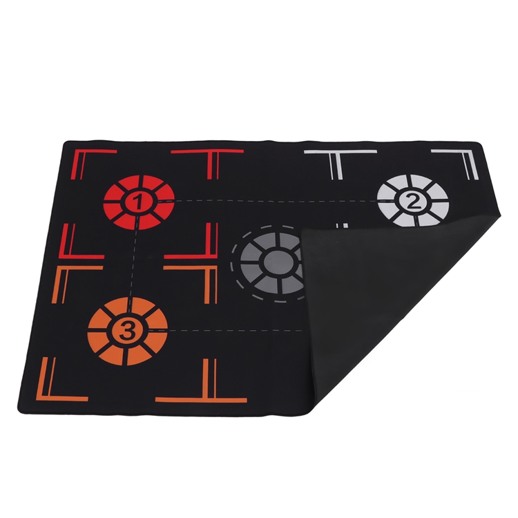 Basketball Footstep Training Mat Non Slip Dribble Silent Sports Auxiliary Props 76x106.7x0.2cm OEM 2