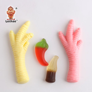 ลูกอมกัมมี่ลูกกวาดหวานแบบนิ่มรูปการ์ตูนผลไม้ผสมฮาลาล - Product Image 3