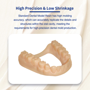 เรซิ่นสำหรับทำแบบจำลองฟัน Antinsky Standard Dental Model 3D ขนาด 1 กก. ความยาวคลื่น 405 นาโนเมตร สำหรับ HeyGears/Phrozen เรซิ่นสำหรับทำแบบจำลองฟันความแม่นยำสูง ทนความร้อน - Product Image 4