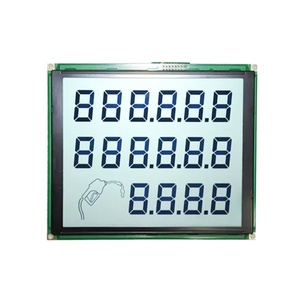 Tùy chỉnh 22 chữ số <span class=keywords><strong>LCD</strong></span> module 886 776 664 đoạn Bơm nhiên liệu màn hình hiển thị cho nhiên liệu Dispenser - Product Image 1