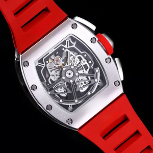 Reloj de Pulsera Automático Esqueletizado con Cronógrafo Flyback de Titanio 011FM Tonneau, Reloj de Alto Rendimiento para Hombre - Product Image 5