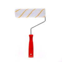 Poignée de sangle durable rouleau rentable et pinceau à motifs pinceau de peinture portable motif peinture décoration murale rouleau