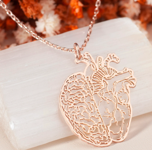 Perhiasan medis dokter gigi anatomis otak berlapis emas 18k hadiah Ung anatomi perhiasan kalung Sains ahli saraf - Product Image 3