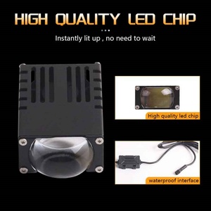 Sanvi High-quality Product U39 Mini Grille <b>Projector</b> Lens Headlight Lossless Installation Car Lamp <b>Lighting</b> System - Product Image 5