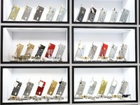 Cerradura de Puerta de una Sola Apertura LCKLUX, Cilindro de Alta Seguridad para Puerta de Madera, 60 mm de Distancia al Centro, Núcleo de Aluminio/Latón/Zinc/Hierro, 3 Llaves