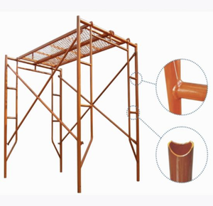 Ruimtebesparend frame steigersysteem, eenvoudig op te bergen en te transporteren. - Product Image 5