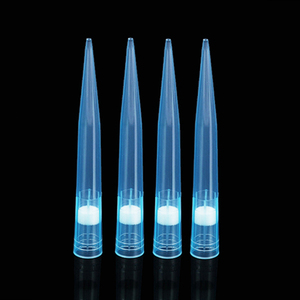 Embouts de micropipette stériles bleus sans DNase ni RNase en plastique pour laboratoire - Product Image 1