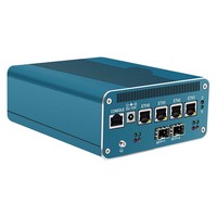 Intel 12th Gen Mini PC N100 8505U Procesador DE LA RED 2 * 10Gbe LAN 4 * 2.5Gbe SFP + PfSense Mikrotik Firewall Router Potente stock