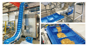 ناقل منحدر مخصص حزام ناقل طعام عالي الجودة - Product Image 5