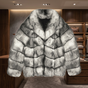 Ventes en gros de vestes à capuche en fourrure véritable réversible imperméables, style 2025, vestes d'hiver en fourrure pour hommes sur mesure - Product Image 3