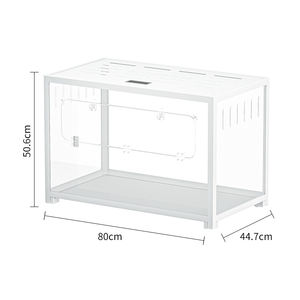 Gabbia per criceti trasparente di lusso di grandi dimensioni in materiale acrilico di protezione ambientale di vendita calda - Product Image 1
