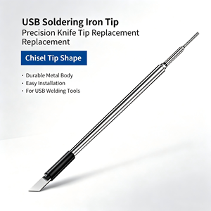 Punta de Cincel C210-K para Soldador, Repuesto Compatible con Soldadores de Batería USB Serie C210 - Product Image 3