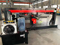 Machine de fabrication de conduits MYT, machine de poinçonnage de trous de bride de conduits ronds en acier