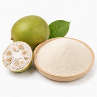 Extrait naturel de fruit du moine 50% Mogroside V Luo Han Guo, édulcorant en poudre, substitut du sucre pour boissons et aliments