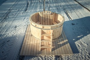 Bain à remous spa pour 1 à 2 personnes, plateau pour bain à remous, meilleur bain à remous et sauna Redetube - Product Image 6