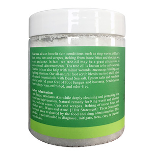 MELAO excelente aceite de árbol de té orgánico Exfoliante para pies - Product Image 4