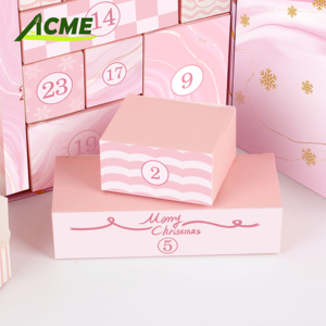 Proveedor Mayorista de Calendario de <span class=keywords><strong>Adviento</strong></span> de Cartón para Cuenta Regresiva de Navidad - Product Image 1