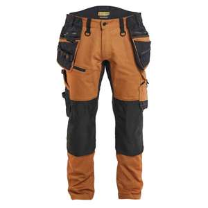 BLAKLADER - 197011494099C148 Pantalon d'artisan en stretch bidirectionnel Rouille/Noir-PANTALON DE TRAVAIL EAN 7330509950319 - Product Image 1