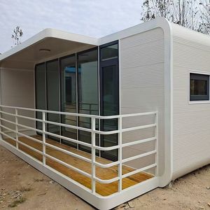 Casas de Vacaciones de Lujo de Montaje Rápido, Casas Prefabricadas Creativas, Sostenibles, Flexibles y Ultra Duraderas con Estructura de Acero, Modelo Apple Cabin - Product Image 1