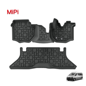 Grossiste MIPI, tapis de voiture imperméables, ensemble complet de tapis de voiture, tapis de sol de voiture 3D en TPE pour <span class=keywords><strong>Toyota</strong></span> Hiace série 200, 2004-2024, conduite à droite, essence - Product Image 1
