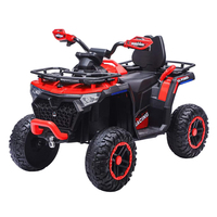 Quad électrique pour enfants 12V, 4 roues, à batterie, avec accélérateur manuel et son moteur réaliste