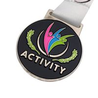 Médaille de sport personnalisée en métal de qualité professionnelle, service de qualité, découpe au laser, émail, alliage de zinc, ouvre-bouteille animalier, médaille de charité