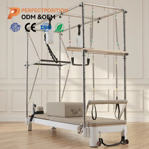 Table de Pilates Cadillac Trapeze en aluminium AL4 pour studio commercial, entraînement, logo personnalisé, fournisseur OEM, fabricant - Product Image 1