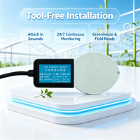 Sensor de Temperatura y Humedad para Invernaderos, RS485 Modbus RTU, IP67 Impermeable, 0.1%RH, Monitoreo Agrícola