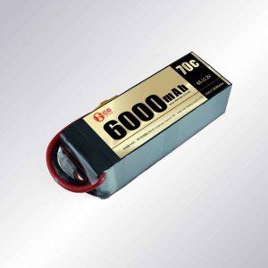 Batería 6S 70C 22.2V 6000mAh de Alta Velocidad para Videojuegos, Recargable, 6 Meses de Garantía, 300 Ciclos - Product Image 5