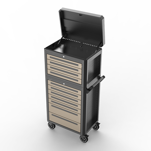 Chất Lượng Cao Bằng Gỗ Hàng Đầu Cán Hộp Công Cụ Con Lăn Ngăn Kéo Tủ Cho Cơ Khí Nhà Để Xe Công Cụ OEM Tùy Chỉnh - Product Image 4