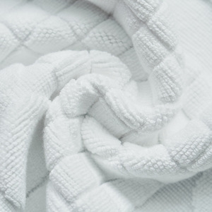 Vente en gros usine – Serviette <span class=keywords><strong>de</strong></span> sol et <span class=keywords><strong>de</strong></span> bain 100 % coton – Tapis absorbant antidérapant pour salle <span class=keywords><strong>de</strong></span> bain et toilettes d'hôtel - Product Image 5