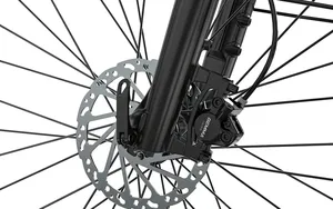 Vélo électrique urbain intelligent avec moteur 15Ah 36V250W, écran LCD, assistance au pédalage par <span class=keywords><strong>courroie</strong></span> en carbone, capteur de couple, frein à disque hydraulique - Product Image 4