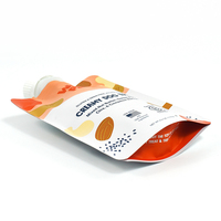 Bolsa con Boquilla Exprimible, Personalizada, con Cierre Giratorio, para Golosinas Cremosas para Perros, Puré para Mascotas, Líquido, Mantequilla de Nueces, Empaque para Snacks