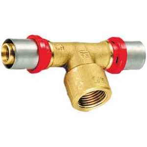 Té de presse femelle TIEMME 16X1/2X16 pour les applications d'outils de tournage - Product Image 1