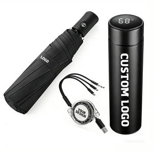 Portable Windproof Folding Wind Proof <b>Umbrella</b> <b>Automatic</b> Outdoor Garden 3 Fold for Restaurant Sunshade - Product Image 1