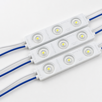 Module LED extérieur à puce de marque, blanc froid 12V 7000K, pour enseignes lumineuses, boîtes à lumière, moulage par injection, publicité, garantie 2 ans