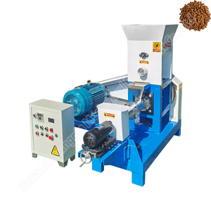 Fish Feed Plant Extruder Making Machine Expander Extruded Kibble Pet Food Machine Fish Feed Making Machine <b>Floating</b> - Product Image 1