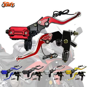 Leviers de <span class=keywords><strong>frein</strong></span> et d'embrayage universels pour <span class=keywords><strong>moto</strong></span> avec éclairage LED – Maître-<span class=keywords><strong>cylindre</strong></span> de <span class=keywords><strong>frein</strong></span> <span class=keywords><strong>avant</strong></span> droit et gauche pour <span class=keywords><strong>moto</strong></span> - Product Image 4