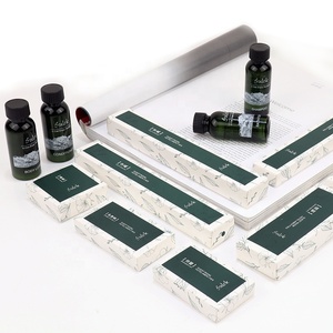 Hotel di lusso <span class=keywords><strong>accessori</strong></span> da bagno usa e getta set personalizzato da barba kit cuffie per la doccia shampoo e balsamo albergo di cortesia di imballaggio - Product Image 2