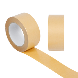 Cinta de Papel Kraft Autoadhesiva de Color Personalizada con Logotipo, Reforzada con Goma Termofusible para Sellado de Paquetes - Product Image 5