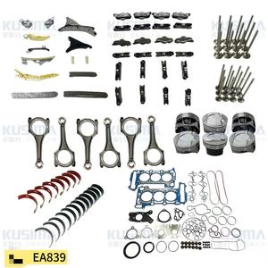 EA839 Q7 3.0 pièces de reconstruction de moteur à essence roulement de vilebrequin à piston kit de joint complet de roulement de bielle kit de chaîne de distribution pour AUDI - Product Image 1
