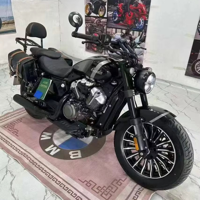Benda Greystone 250 250cc V Twin Cylinder Water Cooled CVT Automatic Retro Cruiser Motorcycle
