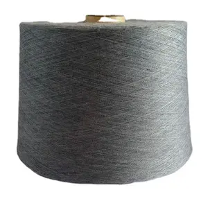 NE 10s/1 20s/1 30s/1 Polyester Melange 12% Black for Knitting and Socks
