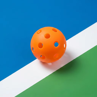 Vente en gros directe d'usine de balles de pickleball en TPE écologiques moulées par injection, impression de logo personnalisée disponible, entraînement professionnel
