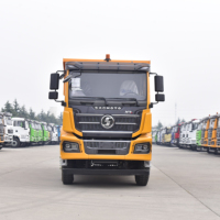 Camion benne 6x4 SAGMOTO X3s 420HP avec frein moteur JACOB et boîte 12 vitesses, benne basculante lourde à vendre