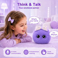Jouet Compagnon Intelligent Interactif Vocal pour Animaux de Compagnie, Pendentif IA à Contrôle par Application ODM, Poupée en Peluche Douce avec Retour Tactile, Jouet Robot IA pour Animaux