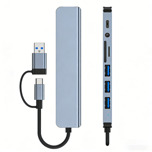Hub USB Multipuerto de Alta Velocidad y Hub USB-C 8 en 1, Estación de Acoplamiento USB-C con USB 3.0*1 + USB 2.0*3, Hub USB para Laptop <span class=keywords><strong>Macbook</strong></span> - Product Image 3